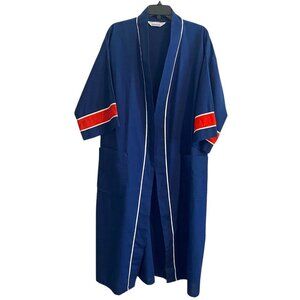 Vintage Montgomery Ward Robe Mens One Size Cotton 3/4 Sleeve Missing Belt